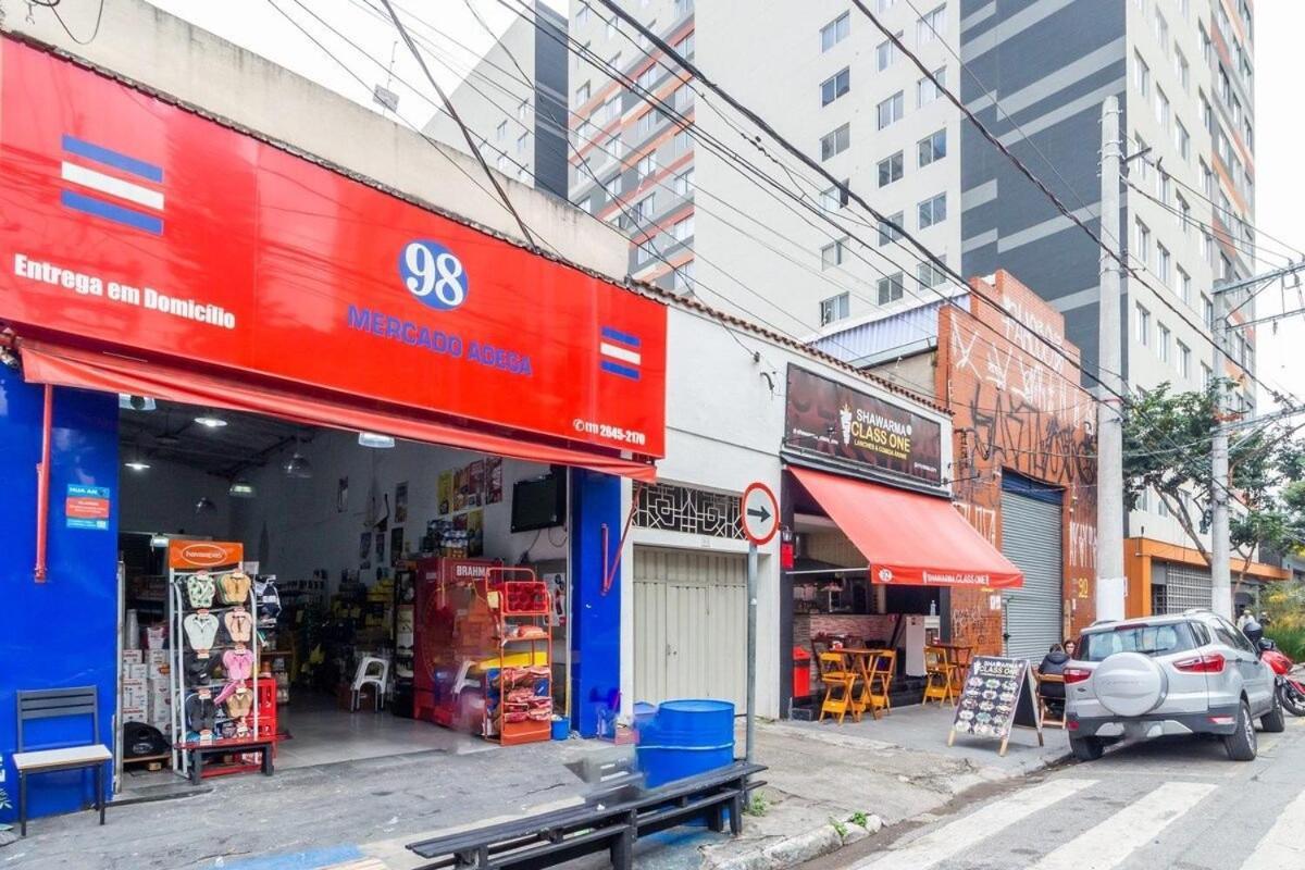 Refinado Studio No Bras Com Piscina/Metro Bras São Paulo Exterior photo